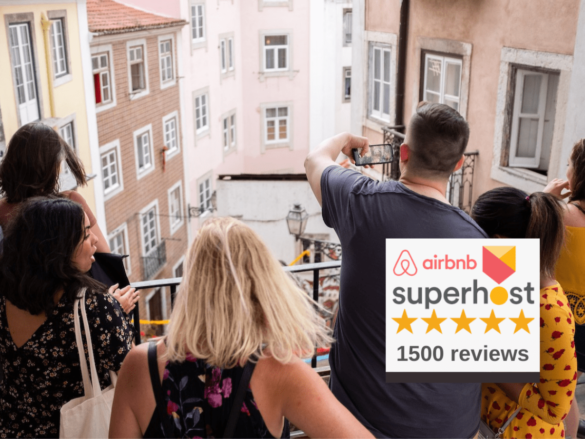 a group of people standing in front of a building