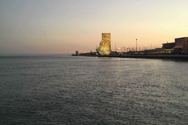 a large ship in a body of water