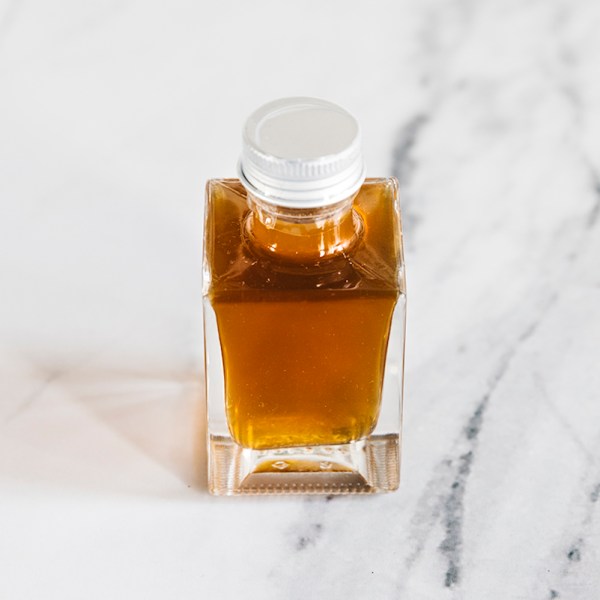 a glass of orange juice