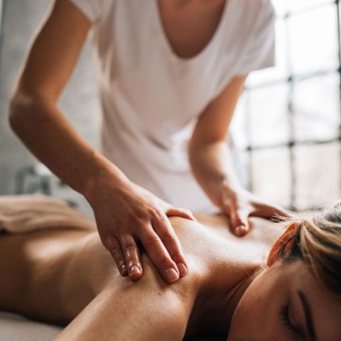 a man sitting on a couch