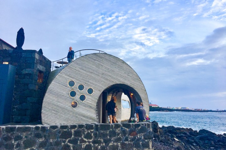 a bridge over a body of water
