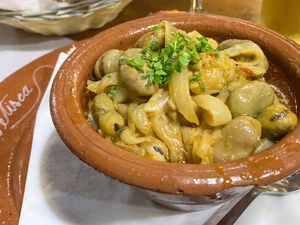 a bowl of food on a plate