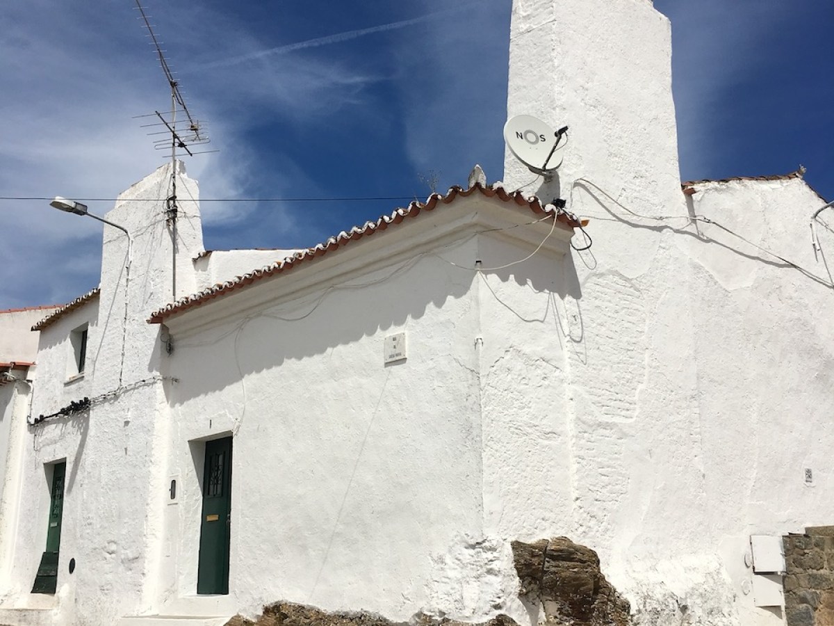 a large white building