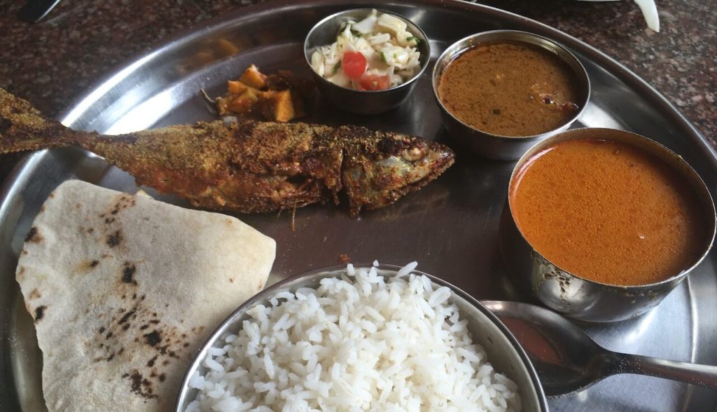 a bowl of rice on a plate