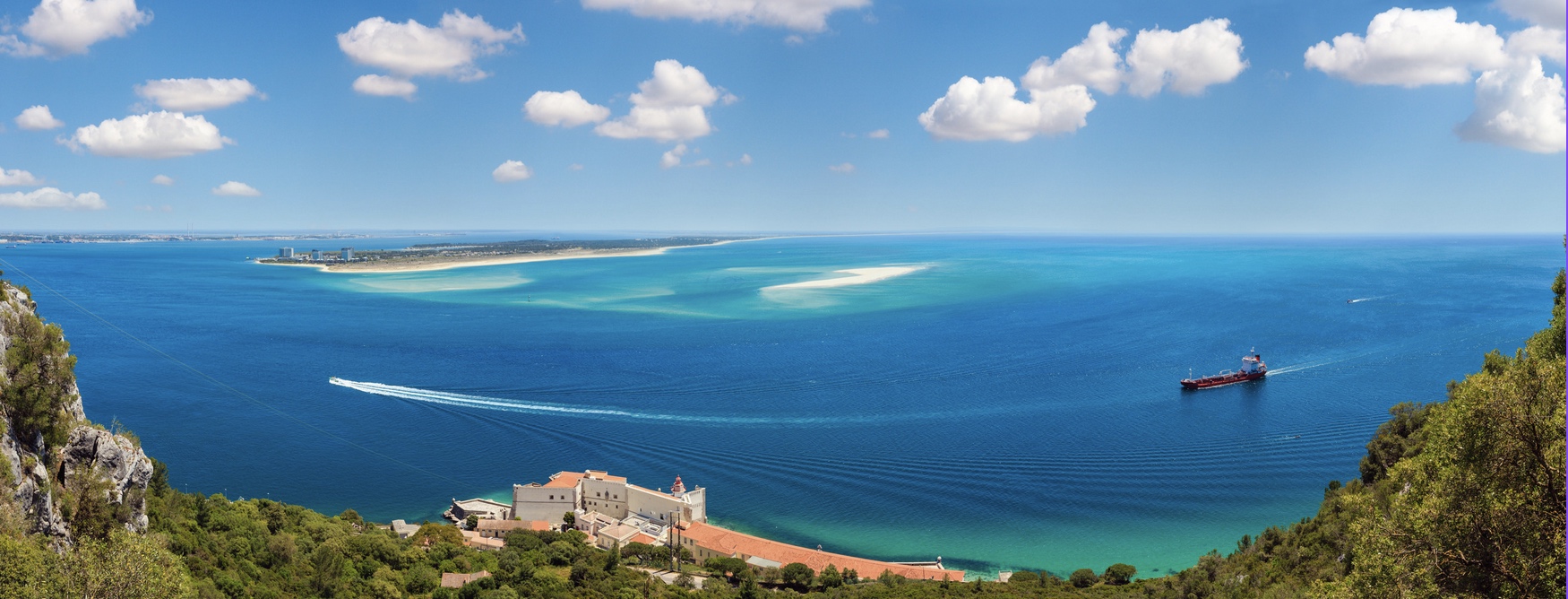 a large body of water