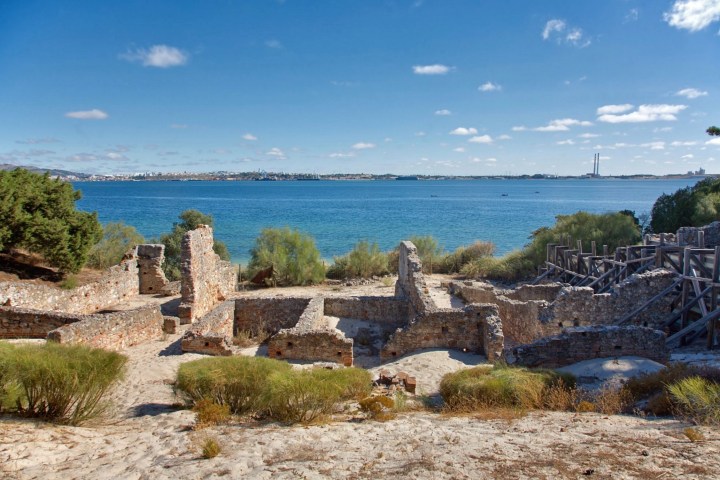 a bridge over a body of water