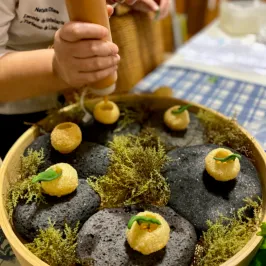 a cup of coffee on a table