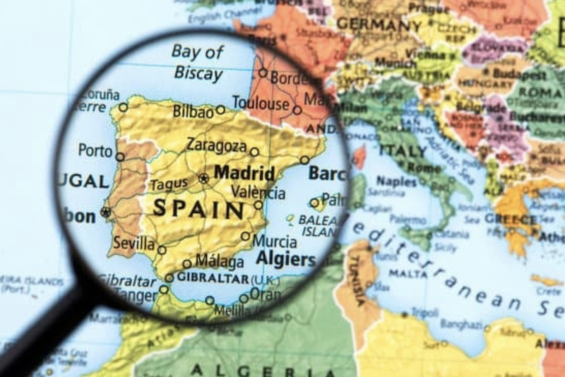 portugal-spanish-spain-cuisine map